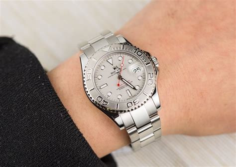 rolex yacht master 35mm on wrist|rolex yacht master good investment.